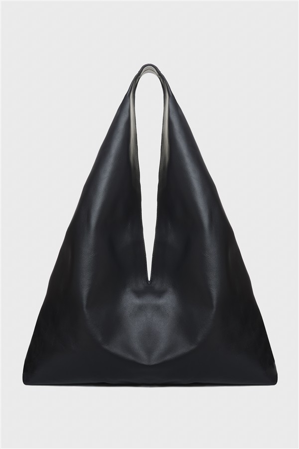 NR SIN LEATHER BAG BLACK